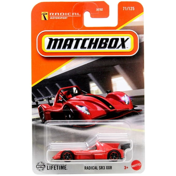 Matchbox Radical SR3 XXR Diecast Car