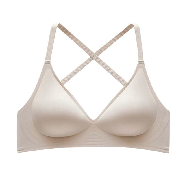 Clearance Sale 2025 Bra Women's Comfortable Strapless Spring/Summer New Deep V Gathering Clearance Back Bra