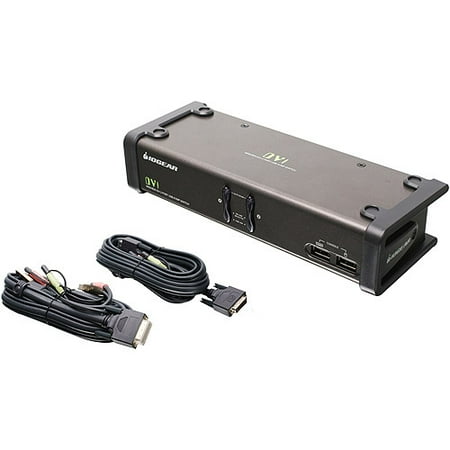 IOGEAR 2-Port DVI KVMP Switch with Cable