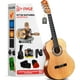 thumbnail image 1 of Kit de Guitarra Acústica para Principiantes Pyle, Tamaño 3/4, Instrumento de Madera para Niños y Adultos, 36 Pulgadas Madera Natural Brillante, 1 of 7