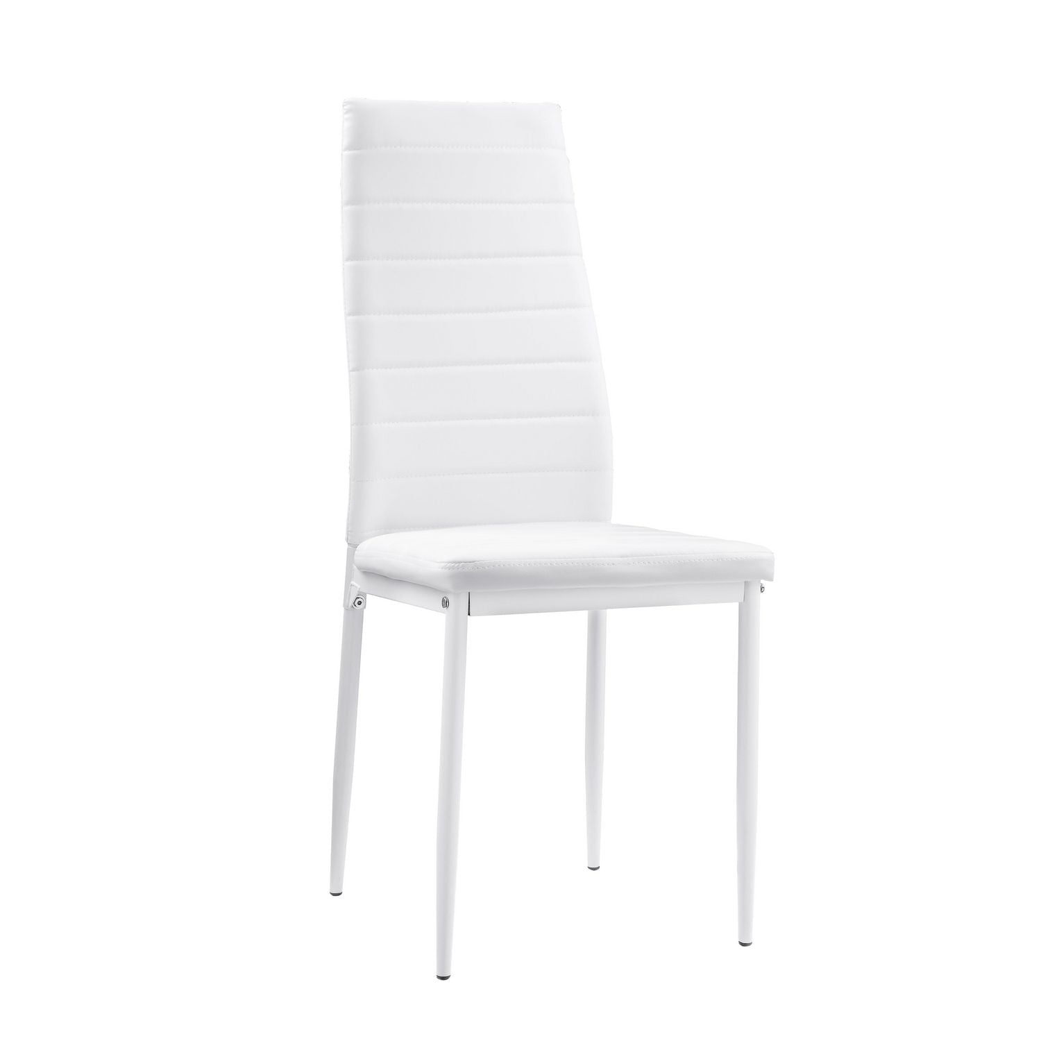 Topline Home Furnishings White Side Chair