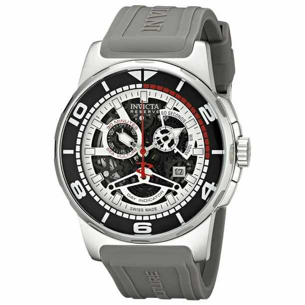 Invicta 18945 Men s Sea Vulture Reserve Skeleton Dial Grey