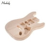 Muslady ST01-DT Unfinished Handcrafted Guitar Body Basswood Electric Guitar Body Guitar Barrel Replacement Parts