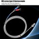 thumbnail image 4 of Sonda de termopar, rosca de tornillo M8 Tipo K Sonda de termopar Rango 0 ℃ ~ 400 ℃ para medición de temperatura, cable del sensor de temperatura(2m) Unbranded GS10033-02, 4 of 7