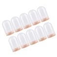 thumbnail image 1 of 10Pcs Display Dome with Base Centerpiece Glass Display Cloche Dome Showcase Tabletop Bell Collectibles Dustproof Display Case Glass Dome, 1 of 9
