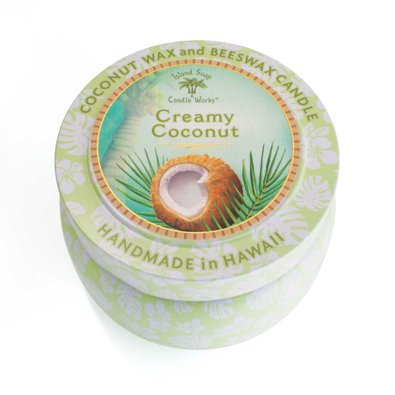Creamy Coconut Candle Tin With Coconut Wax