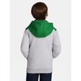 thumbnail image 3 of John Deere Boys Graphic Fleece Long Sleeve Hoodie, Sizes 4-18, 3 of 9