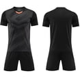 thumbnail image 3 of Iyufng 2 Pieces Sports Outfit, Summer Printed Soccer Jersey and Shorts Set,Boys and Girls, 3 of 5