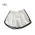 thumbnail image 1 of Pantalones cortos deportivos para mujer Pantalones cortos deportivos sueltos con pierna ancha Pantalones cortos deportivos, blanco, 4XL Yuarrent AP001487-07B, 1 of 7
