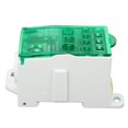 thumbnail image 2 of Bloc Terminal Boîte de Jonction DIN Rail Ligne Principale Distribution d'Énergie Universelle 690V 400A Vert, 2 of 14