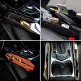 thumbnail image 3 of Bolsa de asiento de coche, caja de almacenamiento para coche, caja de espacio impermeable para coche, caja de borde de coche, espaciador de asiento de coche, caja de guantes impermeable, accesorio par Feliz Sencillez, 3 of 5