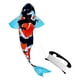 thumbnail image 2 of Cometa de koi grande, cometa de carpa gigante, reutilizable, resistente, clásica, decoración, de viento koi grande para parques, actividades, 2 of 8