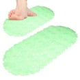 thumbnail image 5 of Bathroom Non Slip Bathtub Floor Shower Mat Carpet Doormat with Rubber Suction Cup (Green), 5 of 8