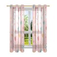 thumbnail image 7 of Yayeee Window Curtains Set of 2 for Living Room Light Filtering 63"x42", Love in The Air, 7 of 7
