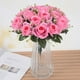 thumbnail image 4 of Ramo de rosas de simulación, flores de seda, 18 rosas, para boda, sala de estar, con flores, decoración, flores falsas, 4 of 5
