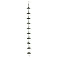 thumbnail image 1 of Copper Finish Metal Umbrellas Rain Chain w/Attached Hanger 48 Inch, 1 of 3