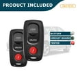 thumbnail image 5 of AKS KEYS New Replacement for Mazda 2003 - 2006 Keyless Entry Remote 3B KPU41846 (2 Pack), 5 of 5