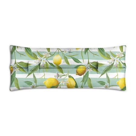 Fresh Lemon Yellow Seatbelt Pillow - Post-Surgery Mastectomy & Chest Surgery Recovery Cushion - Soft Vintage Car Travel Pillow for Women