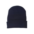 thumbnail image 2 of City Caps Houston Bonnet d'Hiver à Revers Marine, 2 of 2