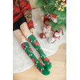 thumbnail image 4 of Dalrosia Christmas Knee High Fuzzy Socks - Xmas Soft Warm Sleeping Holiday Socks Bulk for Christmas Party Favors, 4 of 5