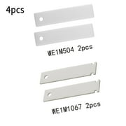 2PCS WE1M1067 + 2PCS WE1M504 Bearing Glide Kit for GE Dryers Essential for Efficient Appliance Operation