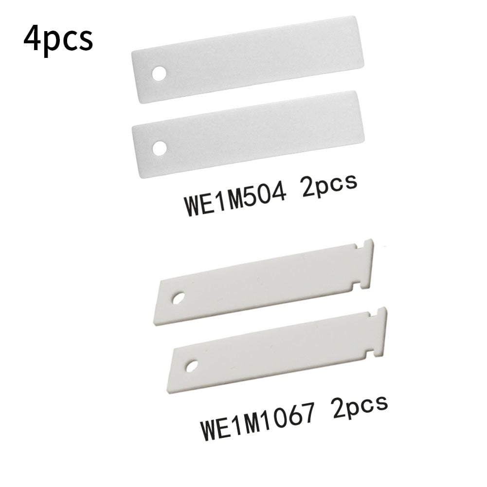 2PCS WE1M1067 + 2PCS WE1M504 Bearing Glide Kit for GE Dryers Essential for Efficient Appliance Operation