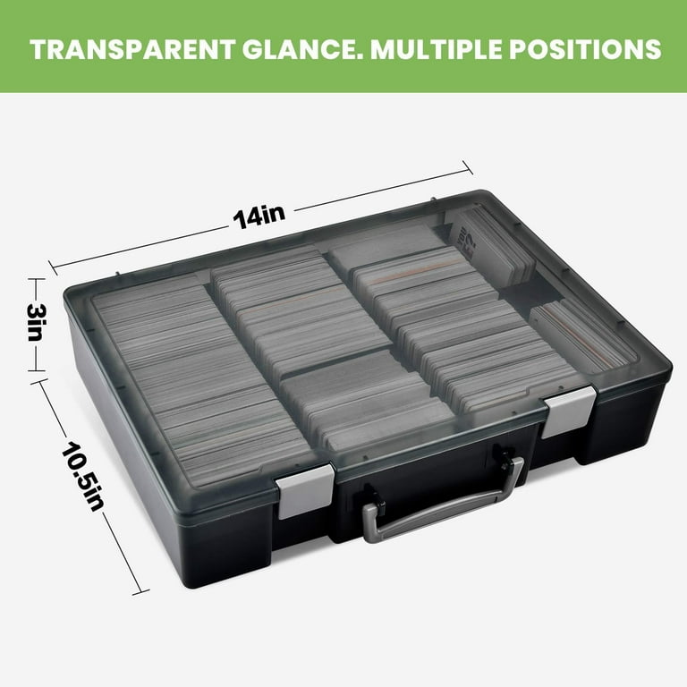 2200+ Trading Card Storage Box Case for C.A.H for MTG, Cards Against  Humanity for Magic, for Yugioh and TCG-Green (Box Only) 