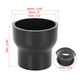 thumbnail image 2 of REGALWOVEN 2.25" to 3" ID Car Black Silicone Hose Coupler Intercooler Tube, 2 of 5