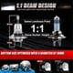 thumbnail image 5 of 1Pair H4 LED Bulb 360 4 Sided 1:1 Plug and Play for H4 Hi-Low Beam 6000K Car Accessories, 5 of 5
