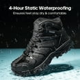 thumbnail image 3 of NORTIV 8 Waterproof Work Boots for Men Steel Toe Safety Construction Boots, 3 of 6
