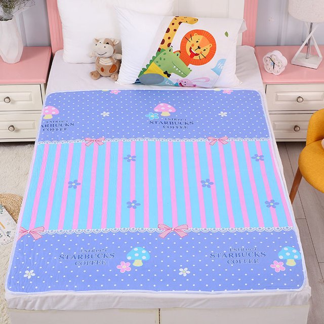 Urine Pad Diaphragm Pad Waterproof Big Bed Washable Old People Pure Cotton Breathable Mat Bed Care Pad Washable Bottom Protection