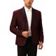thumbnail image 1 of BLAZERS BRILLANTES INSPIRADORES CHIC PARA HOMBRES CON SOLAPA DE CHAQUETA PARA BODAS, PROMOCIONES Y ABRIGOS DEPORTIVOS XL BURDEOS, 1 of 5
