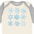 thumbnail image 4 of Inktastic Winter Snowflakes Boys or Girls Long Sleeve Baby Bodysuit, 4 of 5