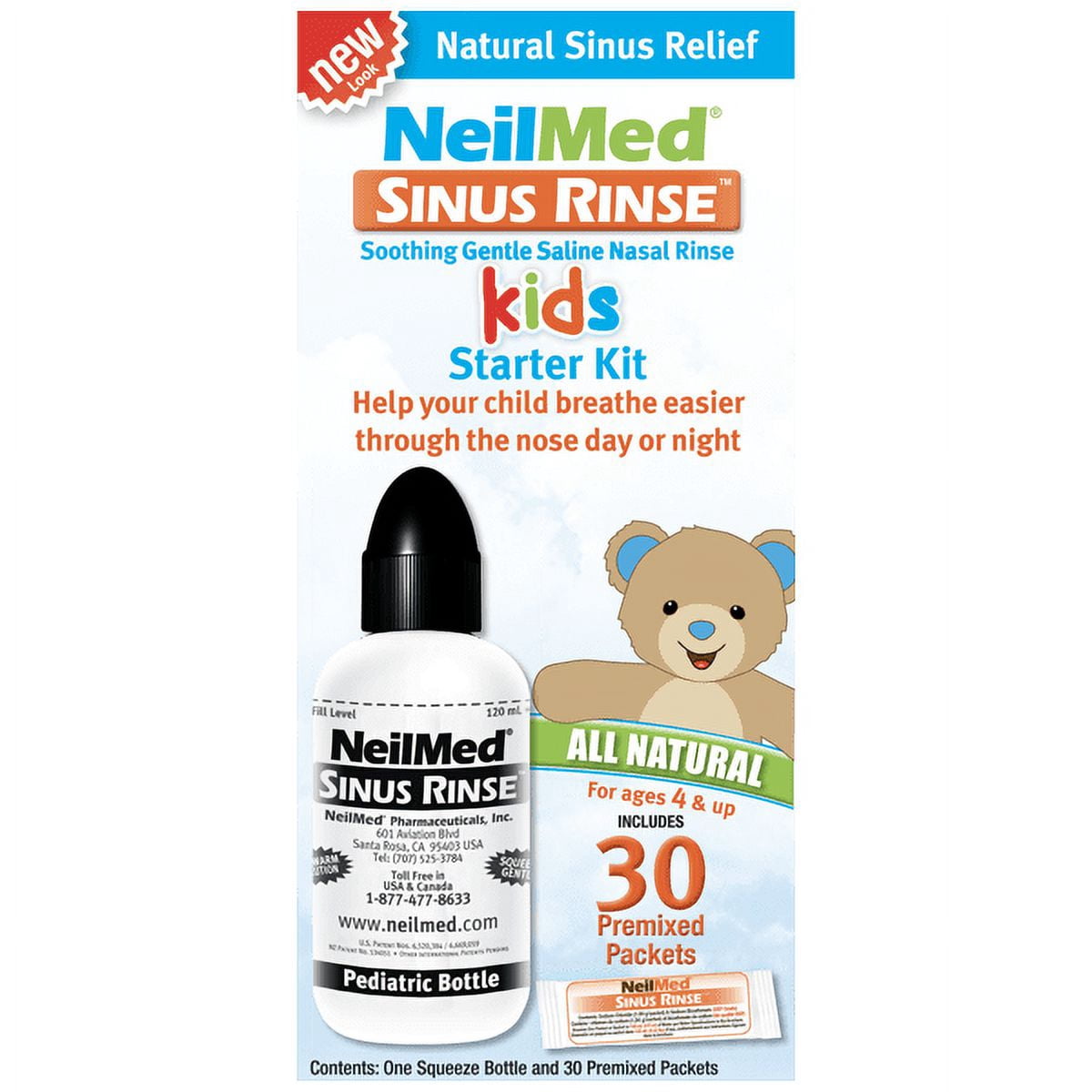 NeilMed Sinus Rinse Pediatric Starter Kit 1 Each (Pack of 4)