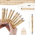 thumbnail image 2 of Bolígrafos Teling Motivational, 100 unidades con citas inspiradoras, 2 of 7
