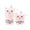 Pink, variant on Cute Telescopic Pencil Pouch Stand Up Zipper Storage for Office Travel Blue
