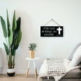 thumbnail image 6 of JennyGems With God All Things Are Possible Inspirational Bible Verse Decor, Faith-Based Christian Home Decoration, Scripture Wall Art, 6 of 11