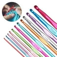 thumbnail image 3 of Colorful Tunisian Afghan Household Handmade Knitting Needle Sewing Accessories Knitting Crochet Crochet Needles 5, 3 of 8