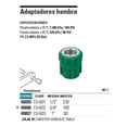 thumbnail image 2 of Conector De Ppr 3/4' 25mm Hembra Foset, 2 of 2