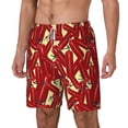 thumbnail image 2 of Uemuo Fire Extinguisher Pattern Mens Swim Trunks Quick Dry Board Shorts with Mesh Lining, Stretch Beach Shorts Quick Dry No-Chafing Board Shorts-XX-Large, 2 of 9