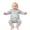 Light Ashy, variant on Baby Newborn Coming Home Outfit, Cute Ribbed Romper, Soft Long Sleeve Bodysuit with Snap Buttons, Infant Unisex Neutral Clothes