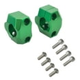 thumbnail image 1 of Mango del manillar del manillar de la motocicleta, accesorios de motocicletas, adaptador, abrazadera de montaje de aleación de aluminio para ATV de verde, 1 of 8