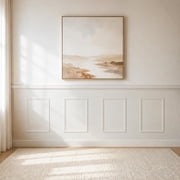 Pre-Cut Wall Molding Kit, Paintable Wainscoting Panels, Picture Frame Accent Wall Panels for DIY Home Decor