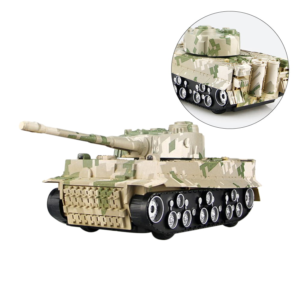 Details about   Tiger Tank Children's Model Toy with Flash Sound Effect Sound and Light Tra X8Q2 