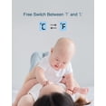 thumbnail image 6 of No-Touch Forehead Thermometer for Adults, Infrared Digital Thermometer for Kids, Touchless Baby Thermometer, Accurate Reading with Large Display, Mute Mode, Memory Recall, Fever Alarm, 6 of 9