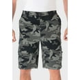 thumbnail image 4 of KingSize Men's Big & Tall 10" Side Elastic Canyon Cargo Shorts, 4 of 5