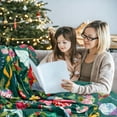 thumbnail image 2 of Christmas Throw Blanket for Couch 60x50,Green Winter Holiday Festival Cute Xmas Balls Ornament Blankets for Woman,Soft Flannel Fleece Blankets for Home Living Room Bed Chair Decor, 2 of 7