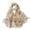 Khaki, variant on Silk Scarf Soft Lightweight For Print Floral Pattern Sunscreen And For Spring Fashion Scarf For Women