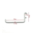 thumbnail image 4 of 20 Piezas Ganchos J para Tablero Perforado Ganchos de Almacenamiento Ganchos para Organizador de Pared Accesorios de Ganchos Material Metálico Estabil, 4 of 8
