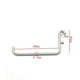 thumbnail image 4 of 20 Piezas Ganchos J para Tablero Perforado Ganchos de Almacenamiento Ganchos para Organizador de Pared Accesorios de Ganchos Material Metálico Estabil, 4 of 8